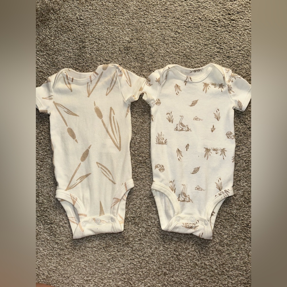 Nude color onesies